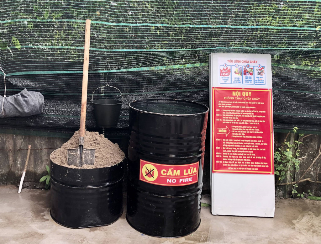 phòng cháy chữa cháy bãi gửi xe