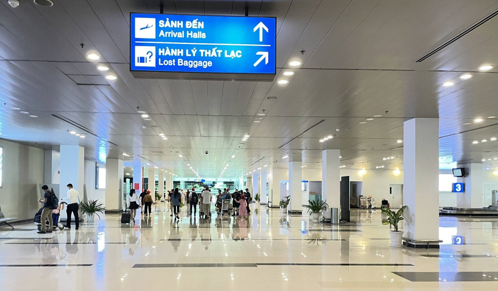 sân bay Cần Thơ sảnh