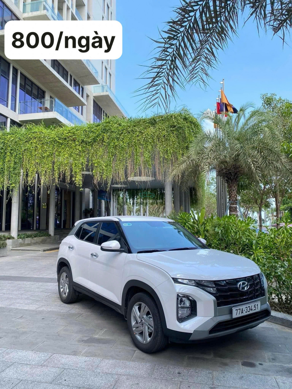 xe tự lái Hyundai Creta Bình Định