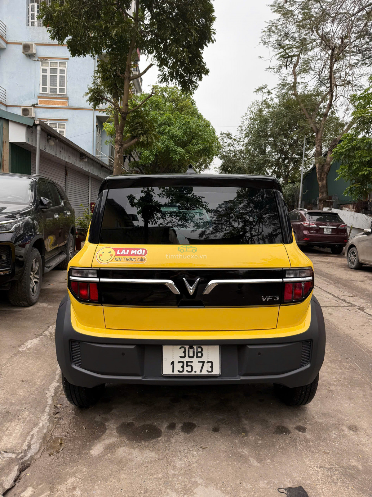 xe tự lái VinFast VF3 Hồng Hà quận Ba Đình