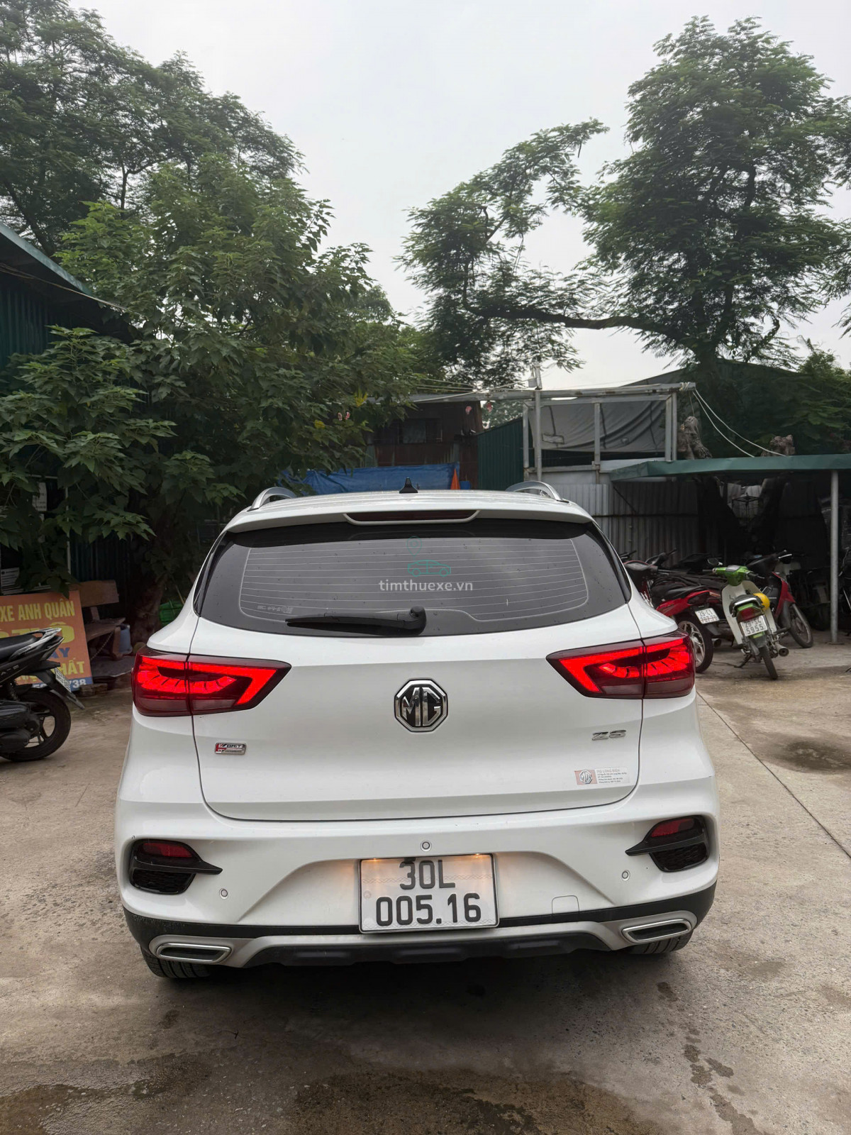 cho thuê xe tự lái MG ZS Ba Đình Hà Nội