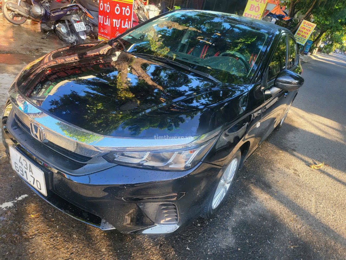 cho thuê xe oto tự lái Honda City quận Cẩm Lệ