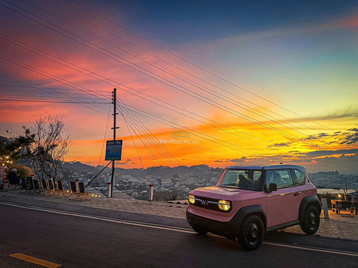 thuê xe oto tự lái VinFast VF3 Lâm Viên - Đà Lạt