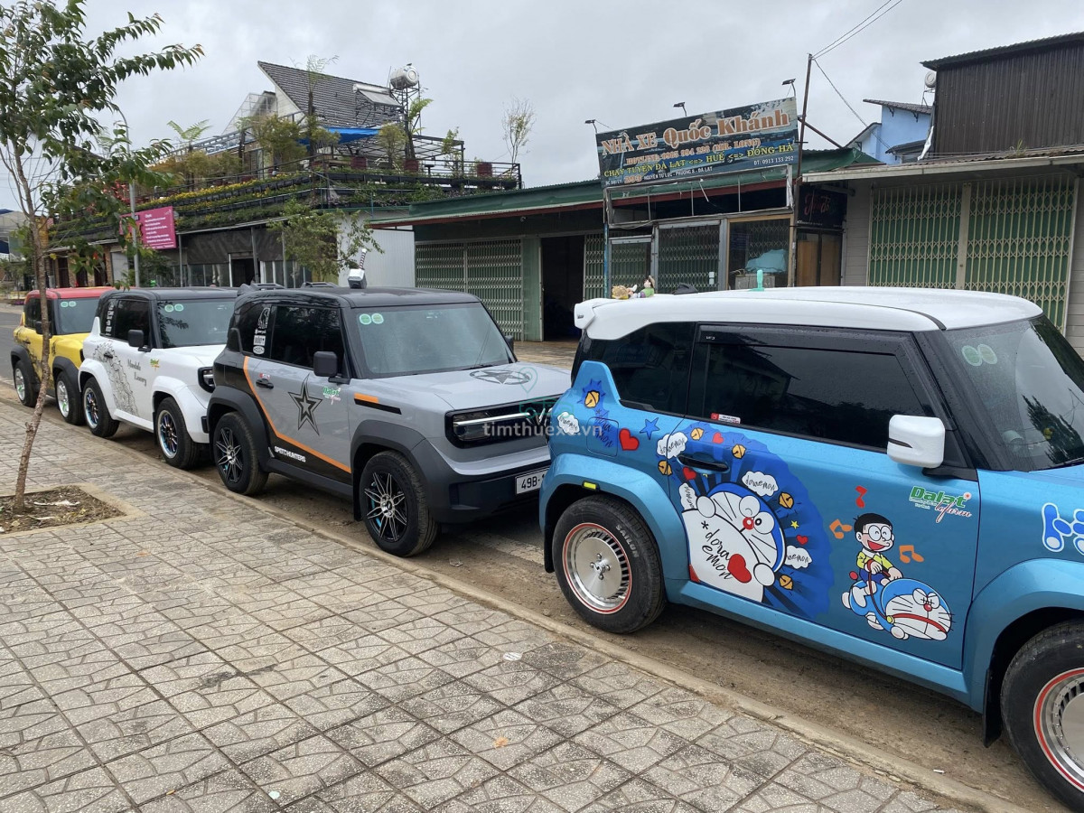 cho thuê xe VinFast VF3 thành phố Đà Lạt Lâm Đồng