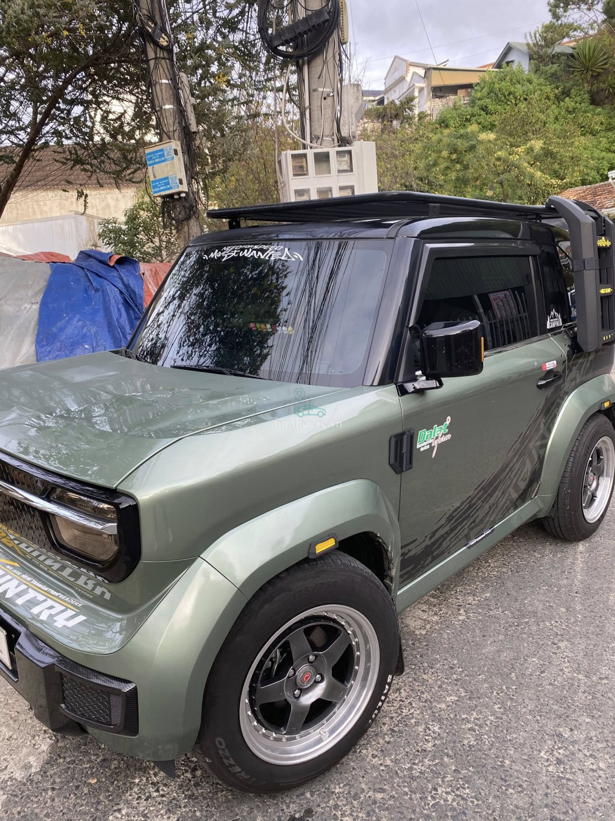 xe tự lái VinFast VF3 Lâm Đồng