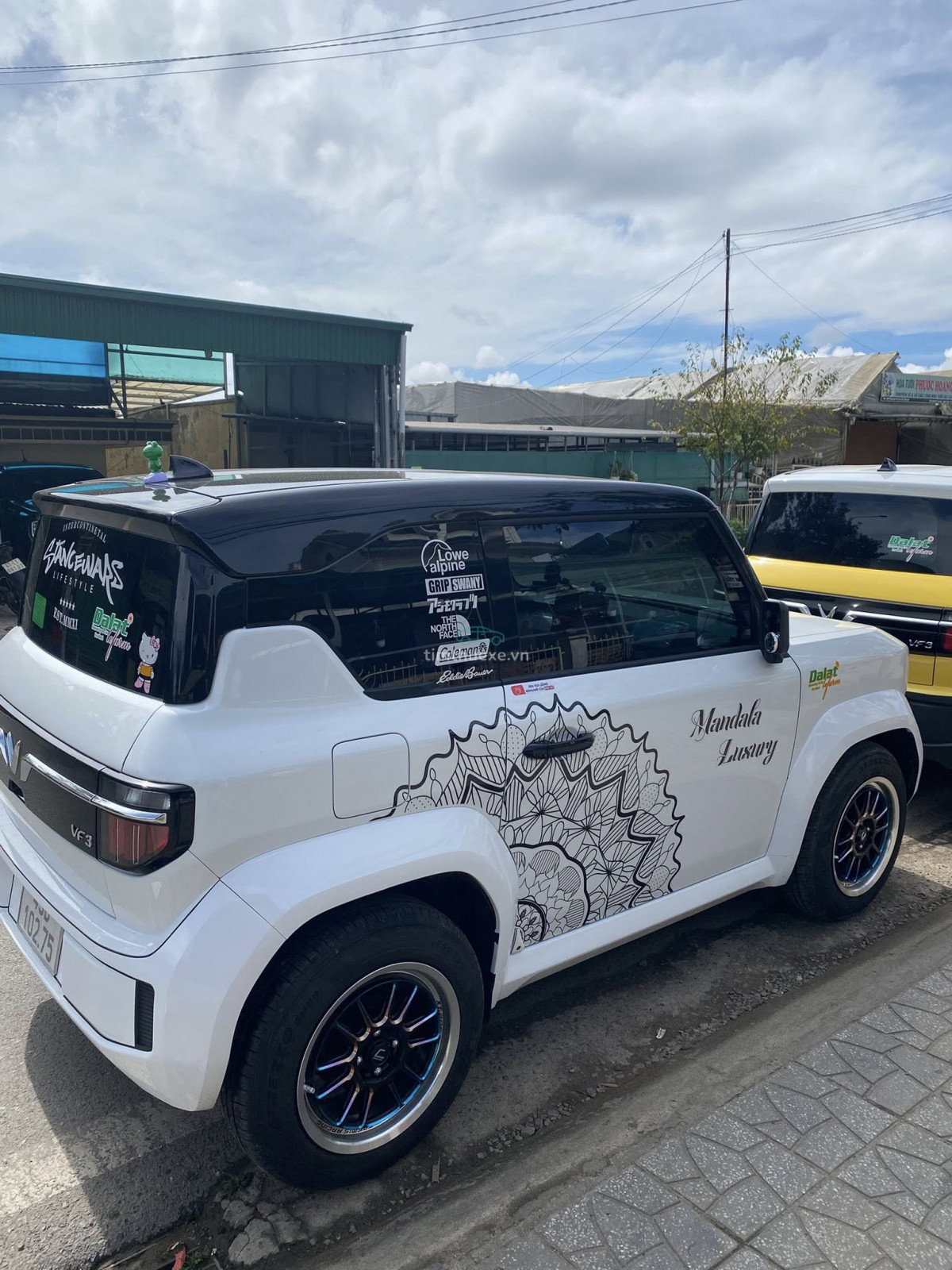 cho thuê xe oto tự lái VinFast VF3 thành phố Đà Lạt Lâm Đồng giá rẻ